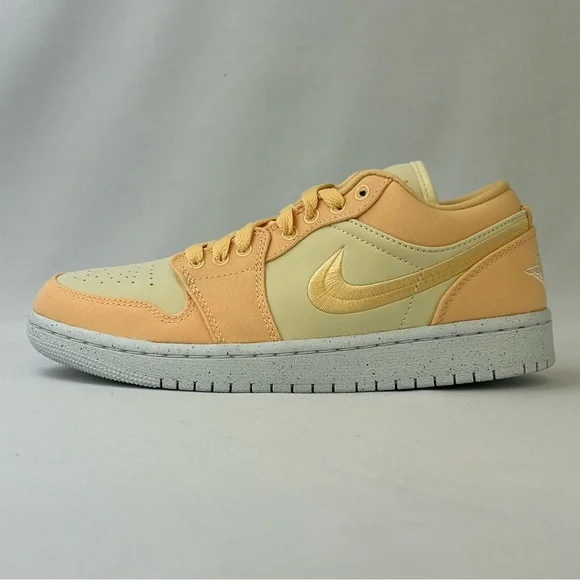 Women’s Nike Air Jordan 1 Low Celestial Gold / Multiple Sizes/ Brand New - Picture 1 of 9